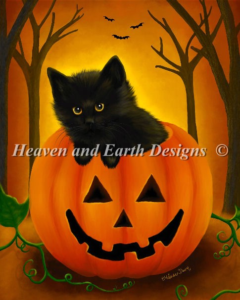 Halloween Kitten - Click Image to Close